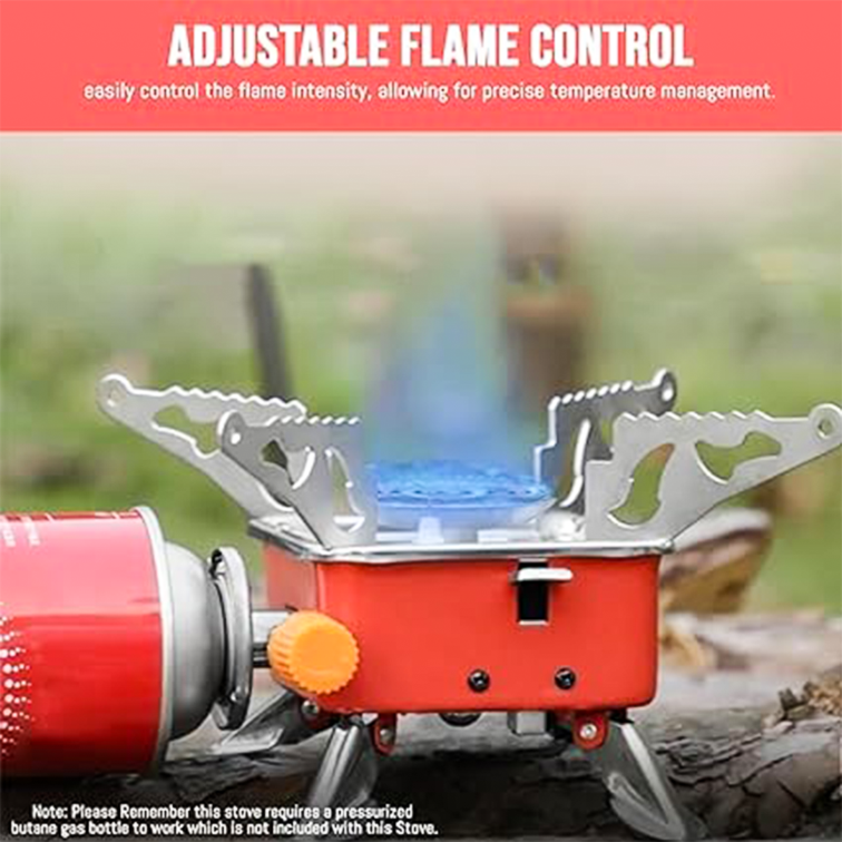 Portable Camping Gas Stove 4" x 4"