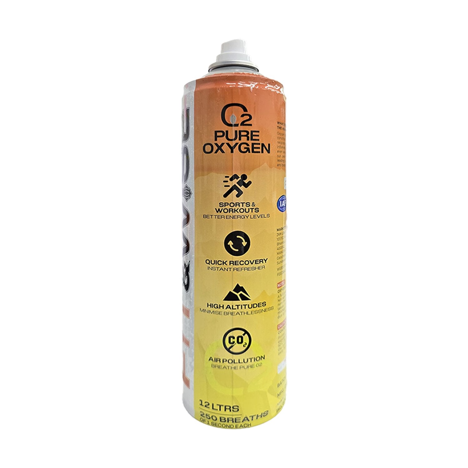 Buy Gokyo Portable Oxygen Can 12 L | Medical & Thermal at Gokyo Outdoor Clothing & Gear