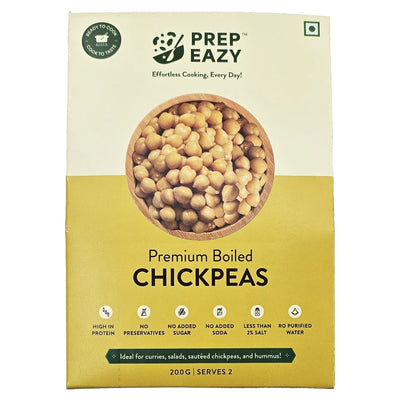 Premium Boiled Chickpeas - Ready to Eat