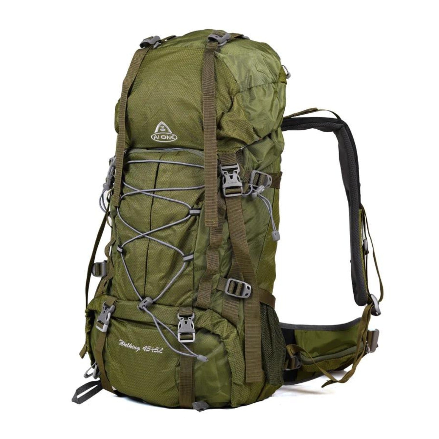 Buy Gokyo Pro Trekking Backpack 45 + 5 Ltrs Olive | Trekking Backpack at Gokyo Outdoor Clothing & Gear