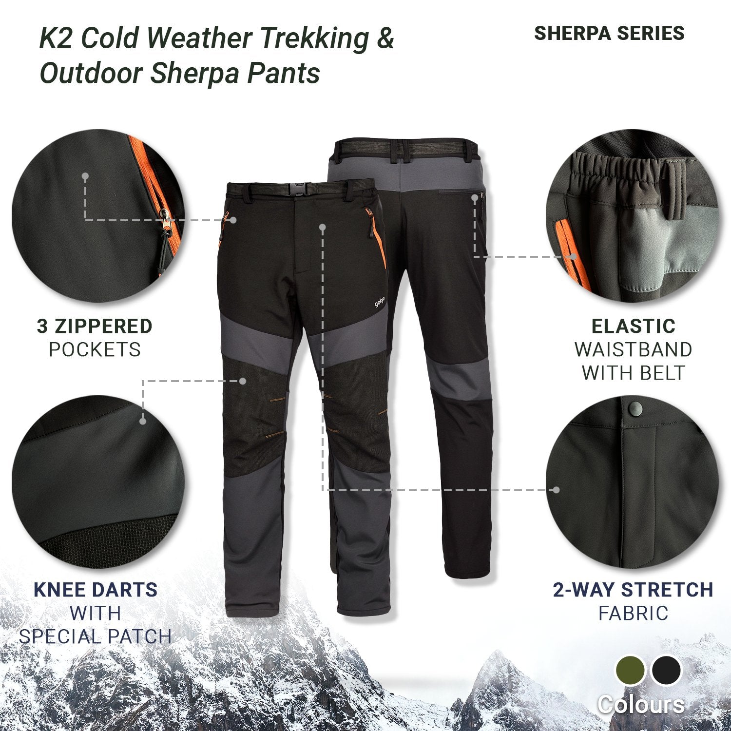 Buy Sherpa Pants K2 Cold Weather Sherpa Pants Gokyo