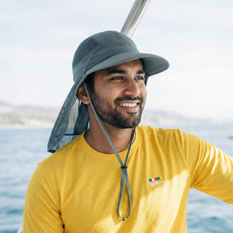 Buy Gokyo Spiti Sun Cap with Neck Cover | Hats at Gokyo Outdoor Clothing & Gear