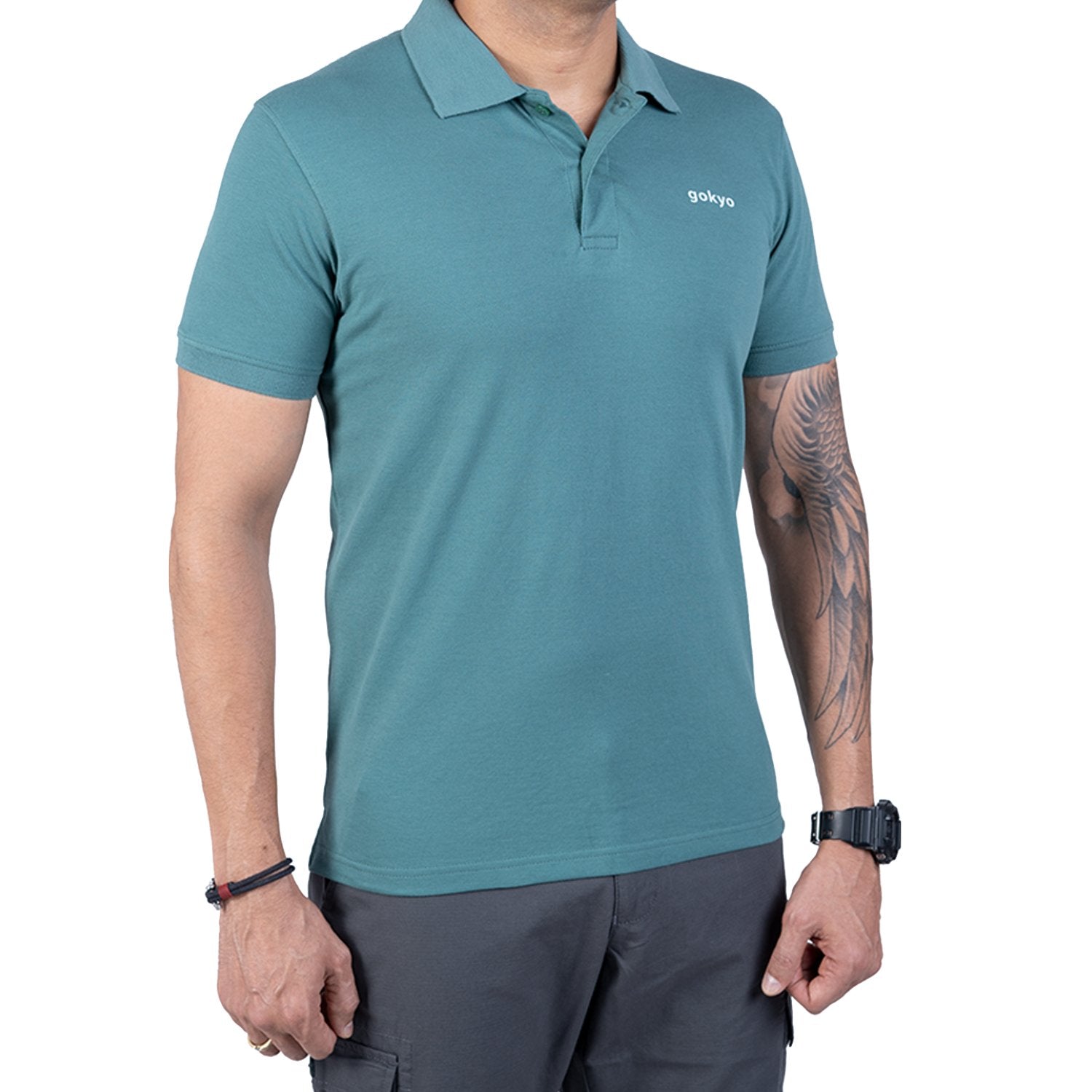 Buy Gokyo Gokyo Classic Polo Tshirt | Trekking & Hiking T-shirts at Gokyo Outdoor Clothing & Gear