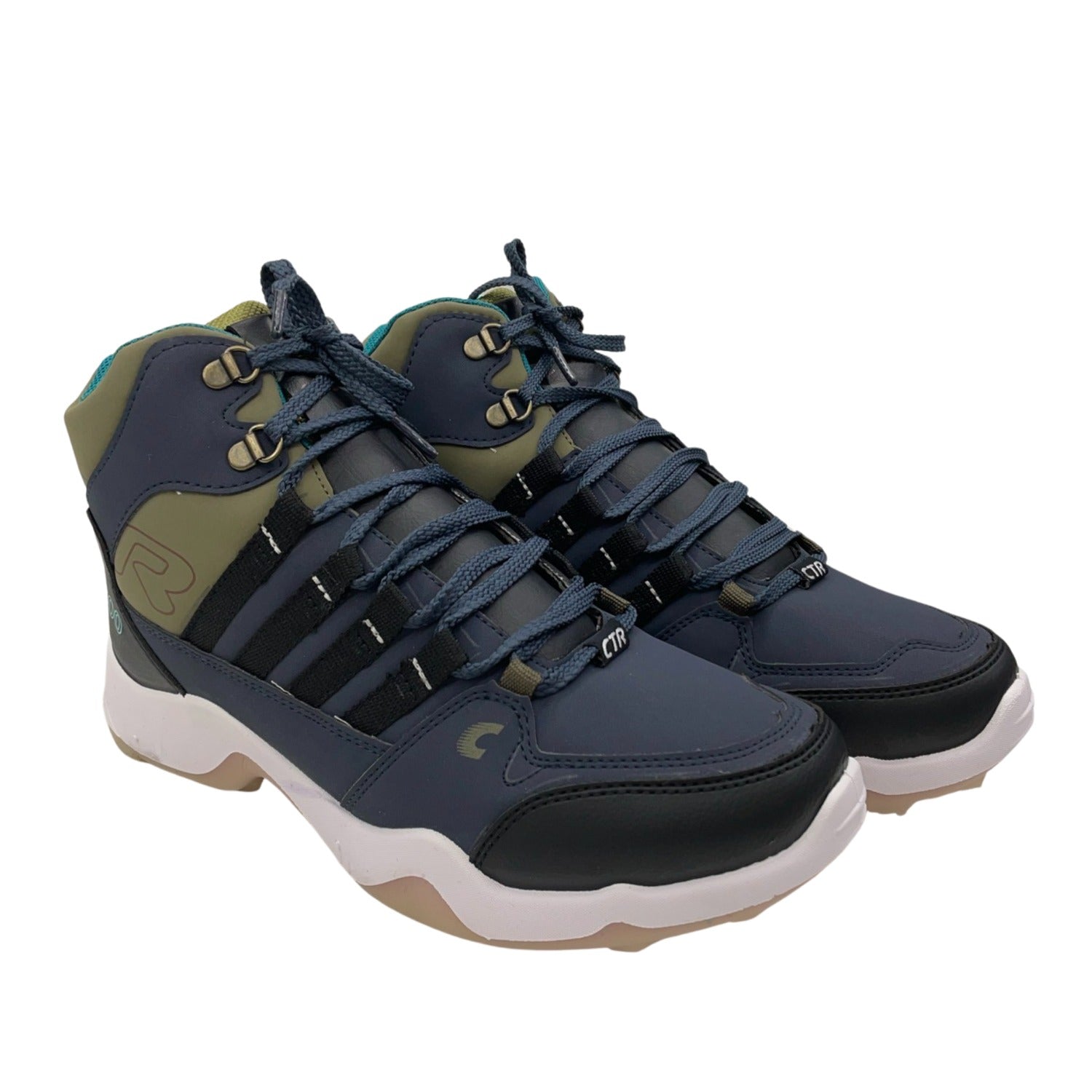 Buy Gokyo Trekking Shoes - Mid Ankle Blue / Brown Blue / Khaki | Trekking & Hiking Shoes at Gokyo Outdoor Clothing & Gear