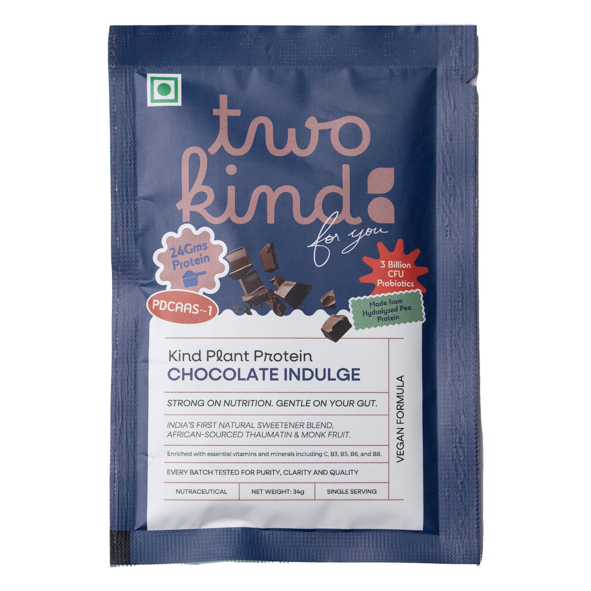 Buy Gokyo Two Kind Plant Protein - Sachet Chocolate Indulge | Food & Supplements at Gokyo Outdoor Clothing & Gear