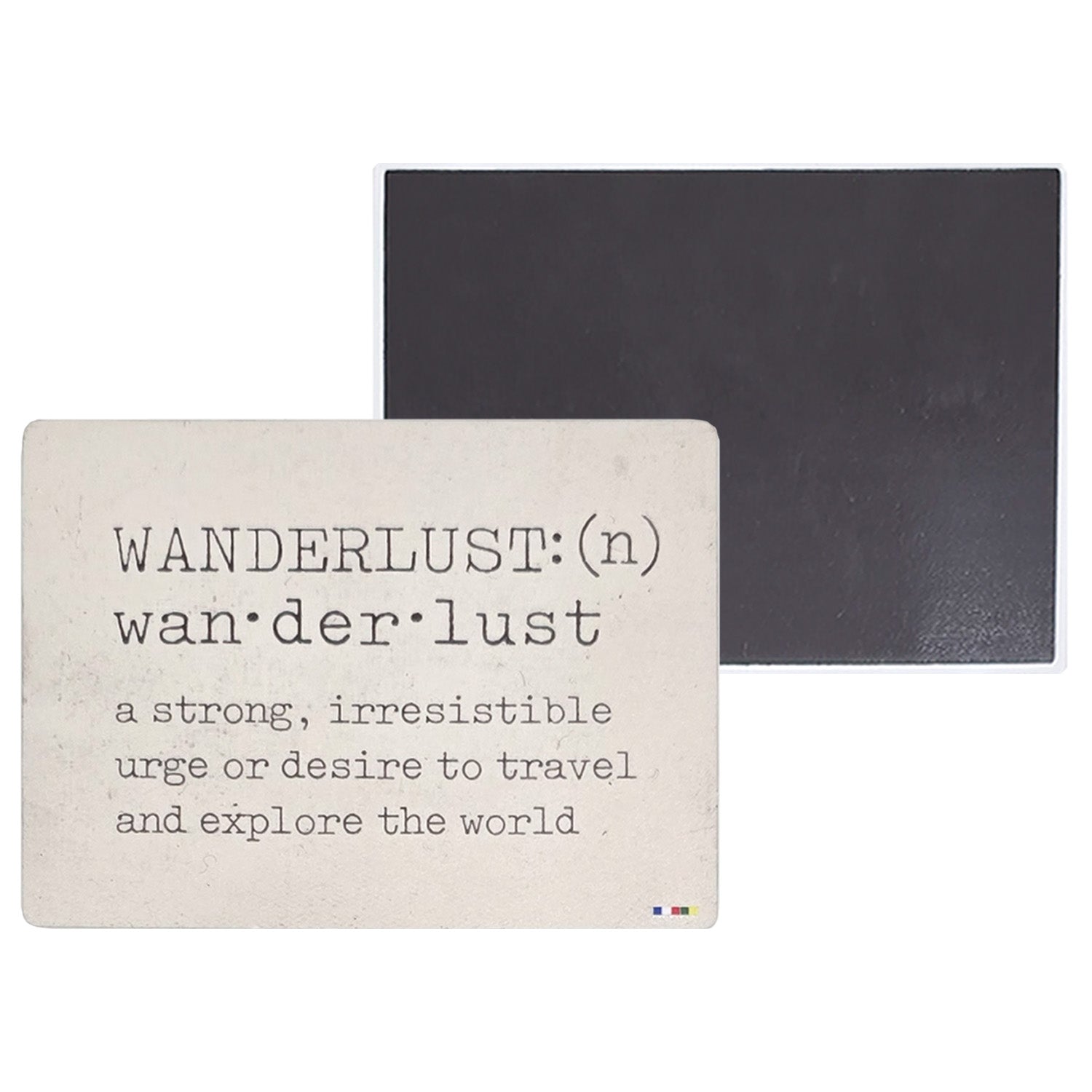 Buy Gokyo Wanderlust Definition - Magnet 7.5 cm x 5.7 cm | Souvenirs at Gokyo Outdoor Clothing & Gear