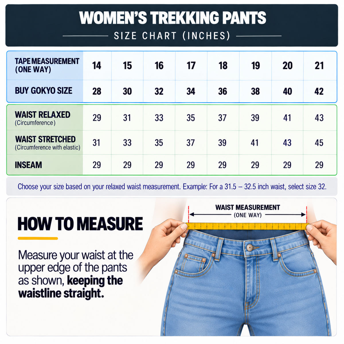 Buy Gokyo Namche Women’s 4-Way Stretch Trekking Pants | Trekking & Hiking Pants at Gokyo Outdoor Clothing & Gear
