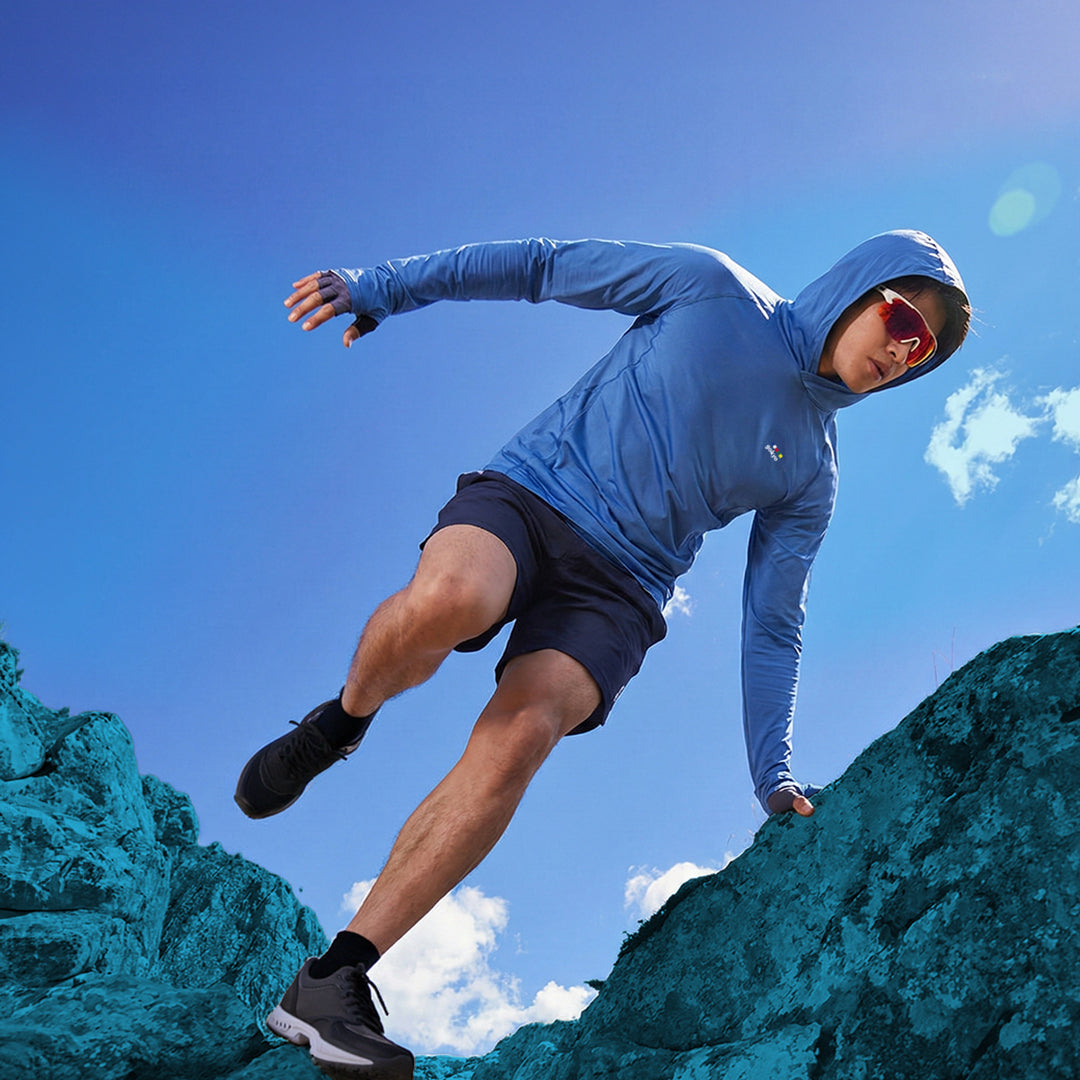 Buy Gokyo Yosemite Sunshirt Hoodie- Men | Trekking & Hiking T-shirts at Gokyo Outdoor Clothing & Gear