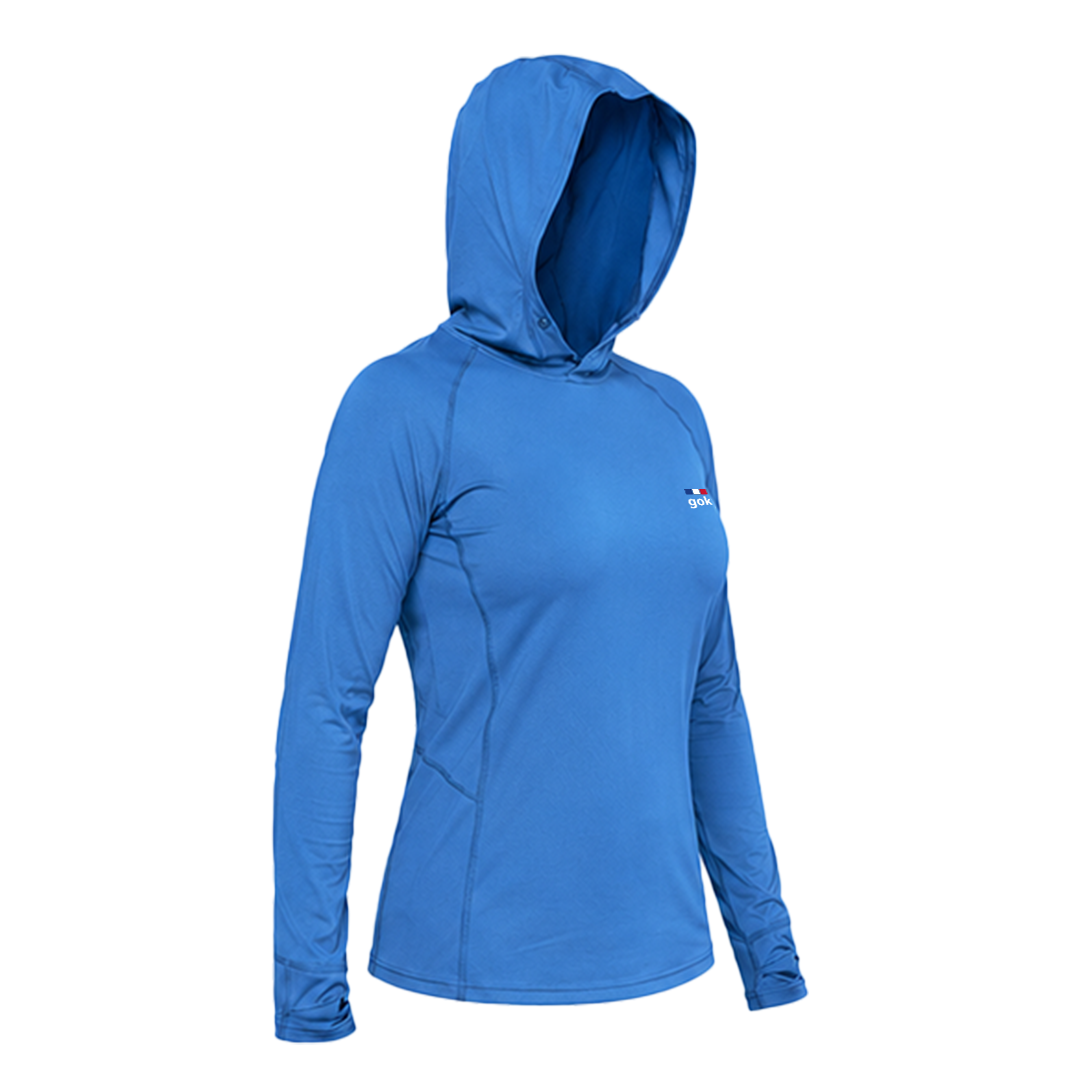 Buy Gokyo Yosemite UPF 50+ Sun Hoodie for Women | Trekking & Hiking T-shirts at Gokyo Outdoor Clothing & Gear
