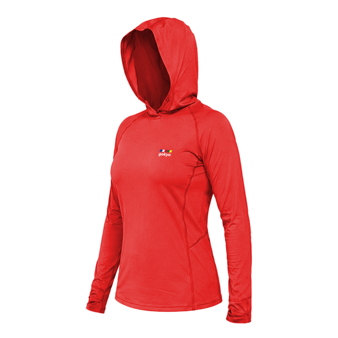 Buy Gokyo Yosemite UPF 50+ Sun Hoodie for Women | Trekking & Hiking T-shirts at Gokyo Outdoor Clothing & Gear