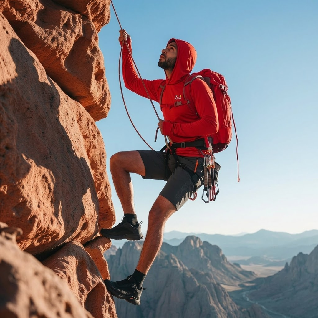 Buy Gokyo Yosemite UPF 50+ Sunshirt Outdoor Hoodie | Trekking & Hiking T-shirts at Gokyo Outdoor Clothing & Gear