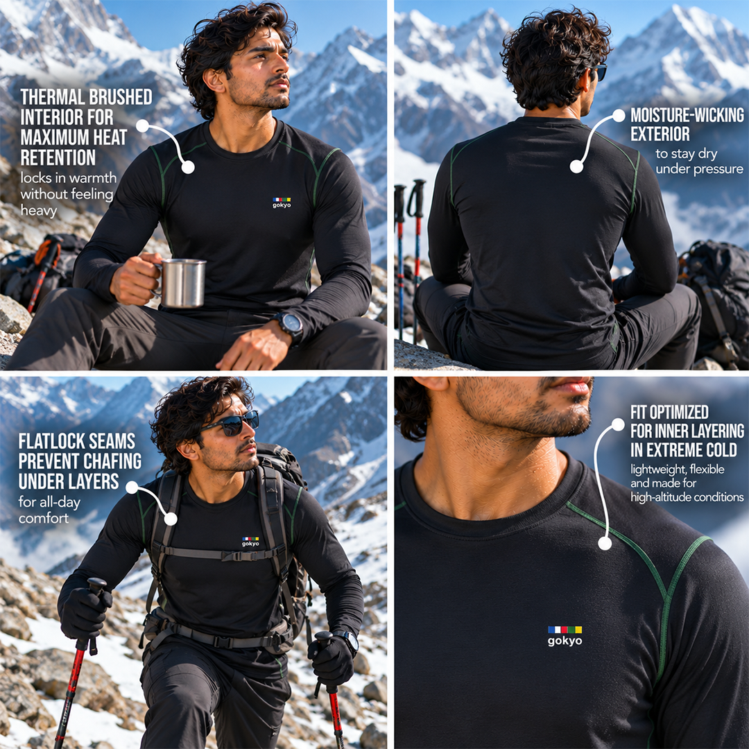 Buy Gokyo Zermatt Polarec XT Base Layer Top | Base Layer Thermals at Gokyo Outdoor Clothing & Gear