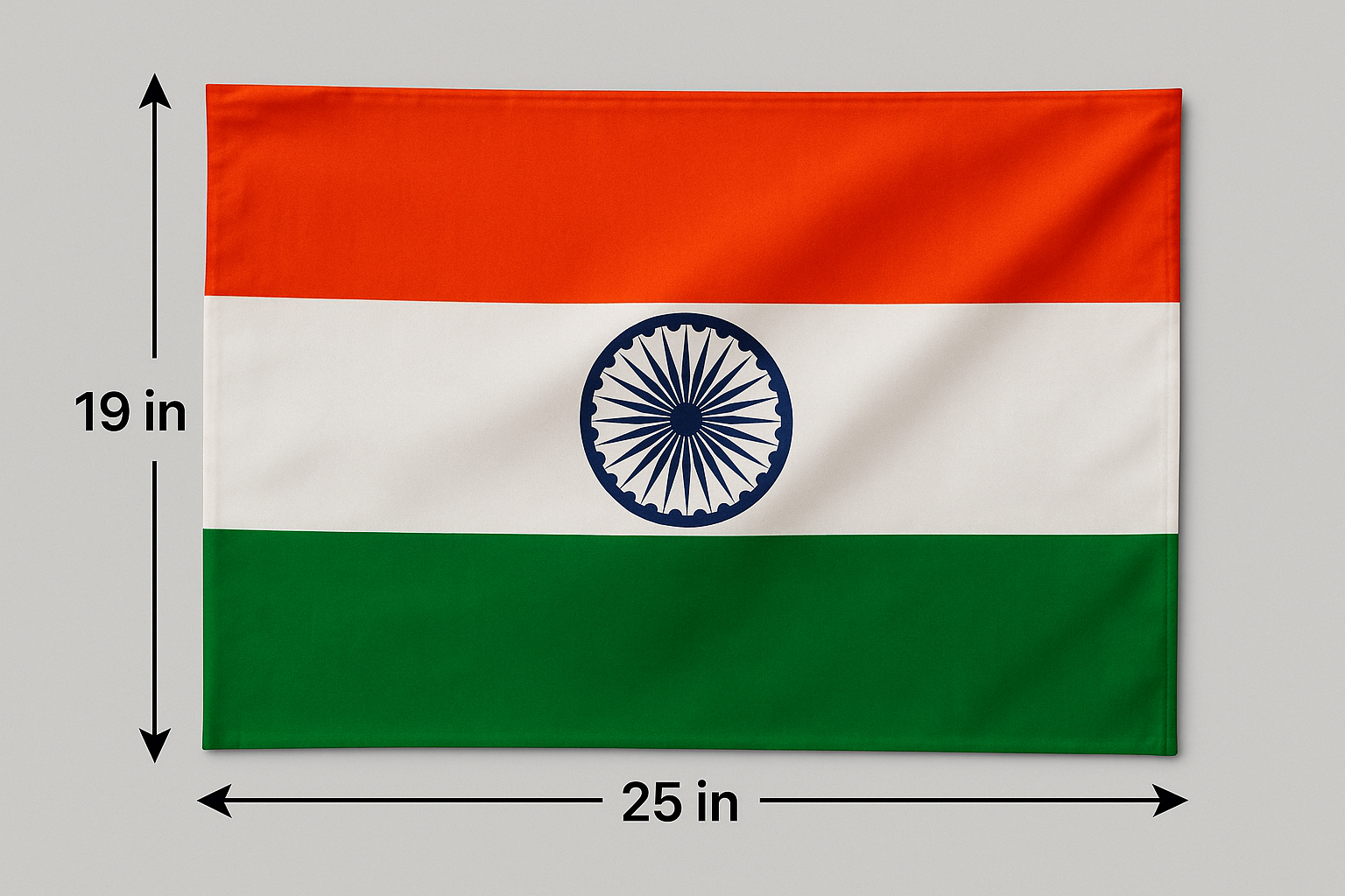 Buy Gokyo Indian Flag Satin 25" x 19" | at Gokyo Outdoor Clothing & Gear