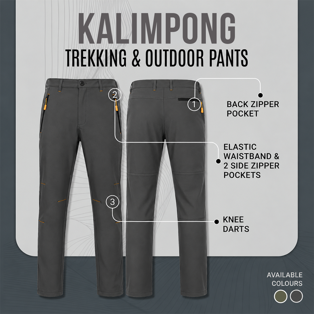 Buy Gokyo Kalimpong Trekking Pants Ultralight Stretch - Ripstop | Mens Trekking & Hiking Pants at Gokyo Outdoor Clothing & Gear