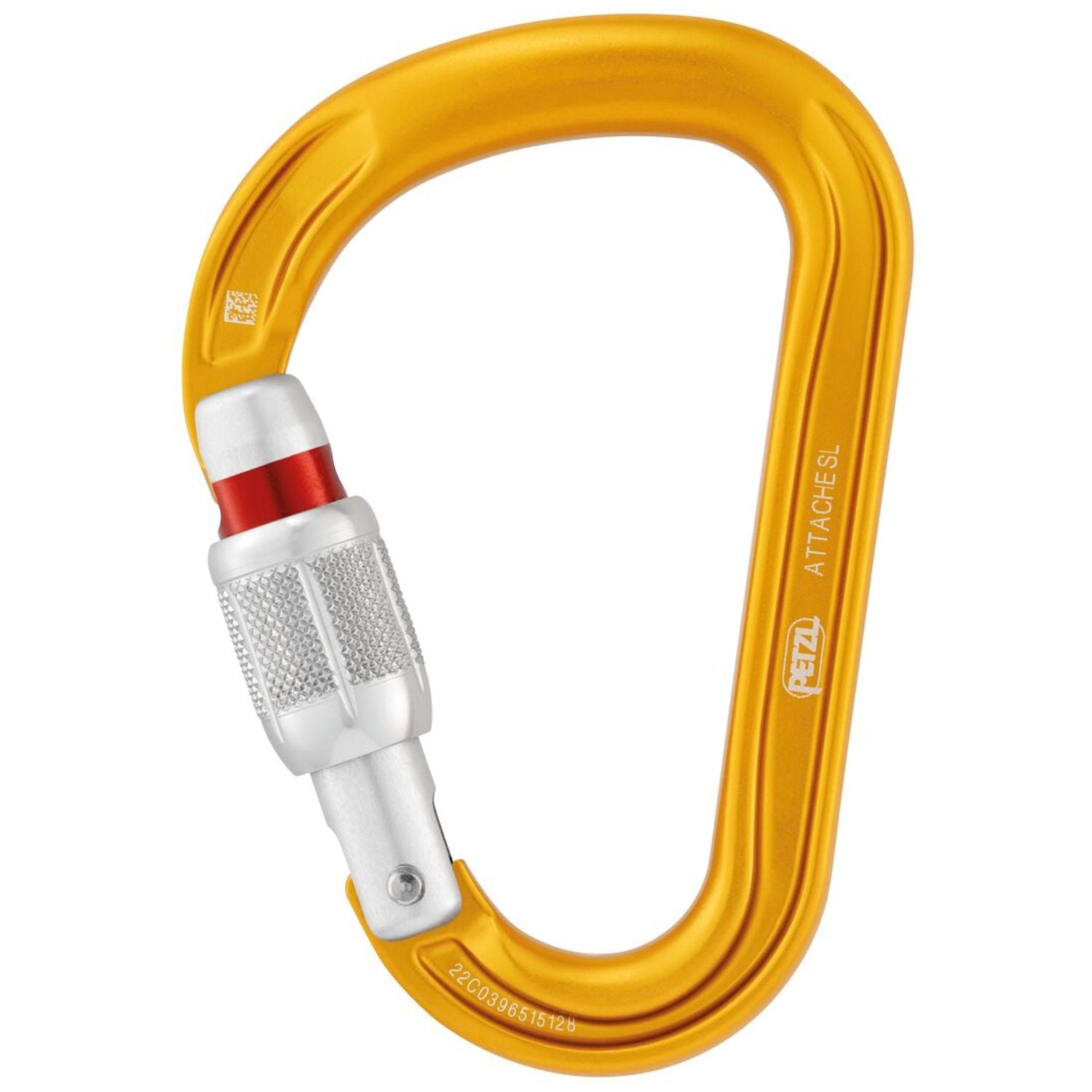 Buy Gokyo Petzl Attache SL Carabiner Yellow | Carabiners at Gokyo Outdoor Clothing & Gear
